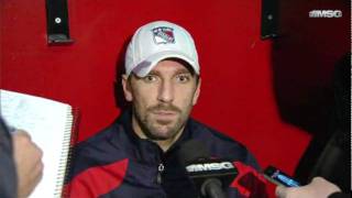 Oct 20 2011 Postgame: Brandon Prust, Ryan McDonagh, Henrik Lundqvist