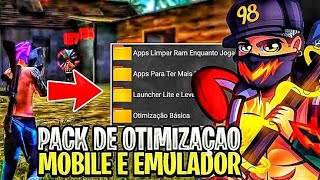 PACK DE OTIMIZAÇÃO MOBILE PARA NOVA ATUALIZAÇÃO +DESEMPENHO +FLUIDEZ +60 FPS😀FUNCIONA NO MOBILE 😶