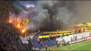 Dortmunder pyroshow {Bayern München - Borussia Dortmund  21/05/2016} [DFB-POKAL]