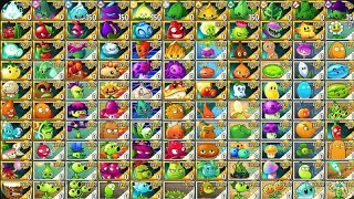 PvZ 2 shooting plant - throwing plant - attacking plant /Repeater/Snapdragon/Kernel-pult