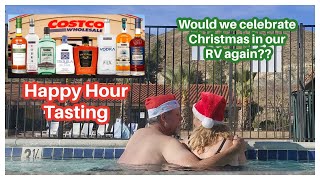 Costco - Kirkland Liquor Tasting Review. (Christmas in an RV) #costco #kirkland