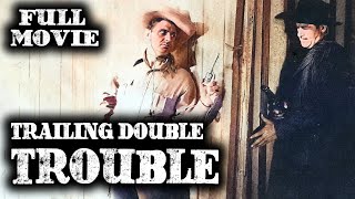 TRAILING DOUBLE TROUBLE | Ray Corrigan | Full Western Movie | English | Wild West | Free Movie