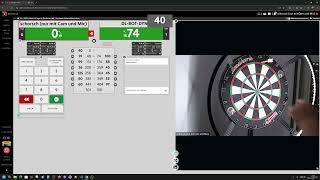 Spiel gegen den Darts-Live Bot  75,64 Ave #darts #dart #dartsport #shortlegs