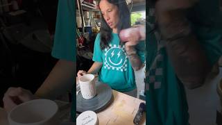 Glaze day is Shake day #ceramiclove #potterymaterials #ceramics #shortsvideo #asmr