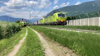 UN VENERDì SULLA BRENNERO IN 4K. Laives (BZ), 16.06.23 #brennerbahn #ferroviadelbrennero