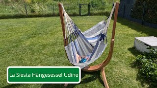 La Siesta Hängesessel Udine - Urlaub und Entspannung für Balkon, Terrasse und Garten