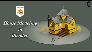 3d house modeling in blender-mds design