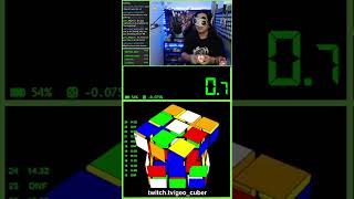 Fastest Solve of the Stream (Edge Execution Only) | geo_cuber on #Twitch