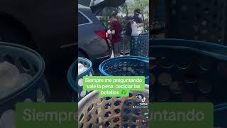 Sii vale la pena reciclar ♻️ las botellas la pagan muy bien #salvadorenos #reciclar #humor