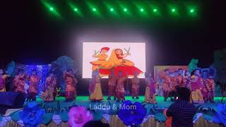 School Annual Day Function| group dance| Chogada Tara | Dandiya dance #trending dandiya