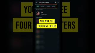 4 New Filters for WhatsApp Statuses #whatsapp #status #whatsappstatus