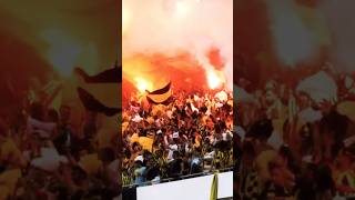 جحيم جمهور #الاتحاد في مباراة التتويج شي من الخيال!