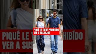 Gerald Piqué le tiene prohibido a Clara Chía estar cerca de sus hijos, ¿porqué?