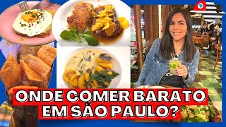 ONDE COMER "BARATO" EM SÃO PAULO?