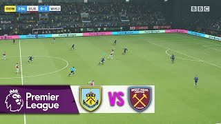 Burnley vs West Ham - Premier League 2021/22 | PES 2021 Realism Mod Prediction