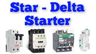 STAR DELTA STARTER CONNECTION। 100% स्टार डेल्टा कनेक्शन वायरिंग का आसन तरीका।