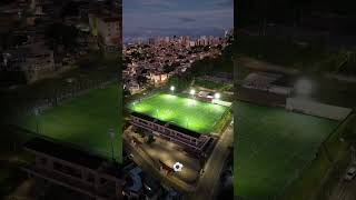 Drone + futebol