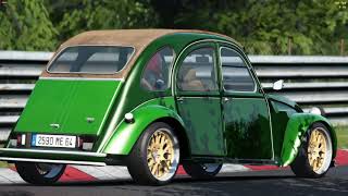 CITROEN 2CV6 1970 BY UNCLE M (STOCK, TUNED AND RACE VERSIONS)