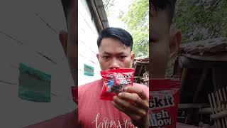 #shorts Makan permen marshmallow pake cabe rawit