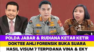 POLDA JABAR DAN IPTU RUDIANA KETAR-KETIR ! DOKTER AHLI FORENSIK BUKA SUARA HASIL OTOPSI VINA EKY