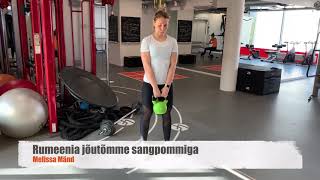 Rumeenia jõutõmme sangpommiga