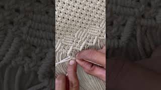 Macrame purse #macramepurse #macrametutorial #macramecrafts #macramedesign #macramepattern