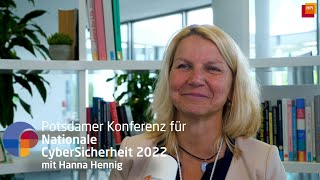 Hanna Henning about IT, OT and Zero-Trust | Conference for National Cybersecurity 2022