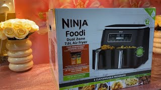 My Brand New Ninja Foodi Air fryer 🎁