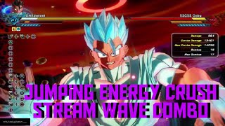 Jumping Energy Crush Stream Wave Combo Xenoverse 2