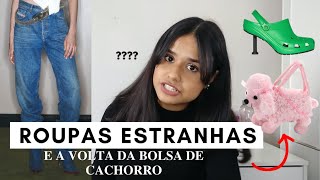 Tendências de Moda MUITO ESTRANHAS que eu NÃO Usaria | Moda 2021 - Beatriz Lima