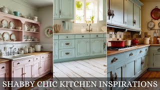 ✨ Transform Your Kitchen with Shabby Chic Elegance: Cozy & Timeless Ideas! ✨