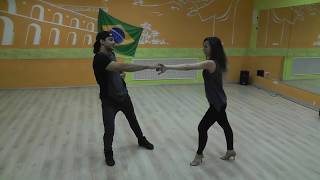 Zouk Class 26.03.18 at Brazuka Dance School - Wakko and Natasha