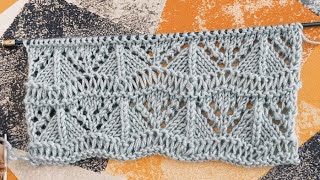 Kolay Yazlık 2 şiş Örgü modeli Yapımı-Easy Summer Knitting Sweatr make #diy #knitting #trending