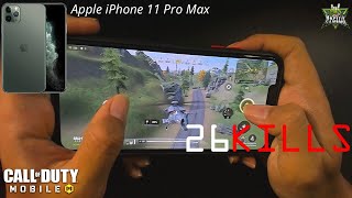 ReUpload Apple iPhone 11 Pro Max Test CODM 3 Finger + Gyro Solo Vs Squad