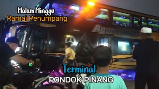 Ramai Tertib situasi Teeminal Pondok Pinang#busmania