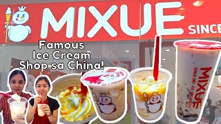 Bakit SIKAT ang Chinese Ice Cream Shop na Ito? Tikman natin! | Mixue | Food Hug: The Fam Vlog