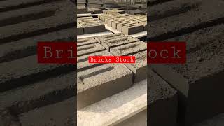 सीमेंट की ईट Fly ash bricks Stacking #flyashbricks