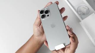 ហេតុអ្វី  iPhone 15 pro max Natural titanium ពណ៏ធម្មជាតិល្បីខ្លាំង?