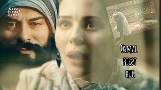 Osmal first hug|Galiyan lyrics🌸#trending #turkishseries