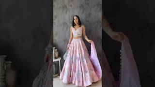 Summer partywear lehenga choli design 🥰 #shorts #wedding