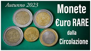 MONETE EURO INASPETTATE trovate in circolazione - Euro Coins found in circulation rare