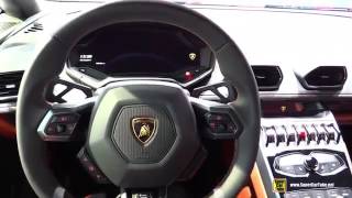 2015 Lamborghini Huracan LP 610   Exterior and Interior Walkaround   2014 Paris Auto Show