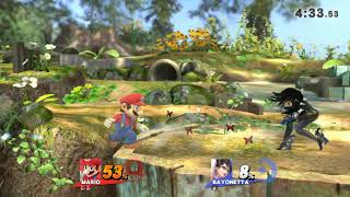 Mario VS Bayonetta - Super Smash Bros. For Wii U - For Glory - 2017