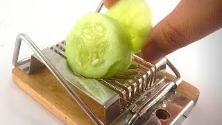 5 THINGS THAT CAN BE CUT WITH AN EGG SLICER- Life Hacks