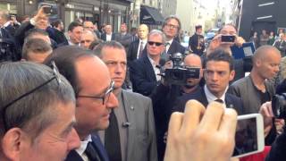 Jaurès François Hollande Sigmar Gabriel 31 juillet 2014