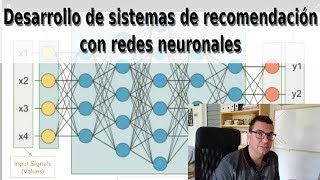 Desarrollo de sistemas de recomendación con redes neuronales