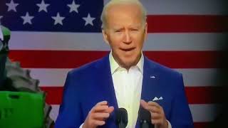 BIRD POOPED ON BIDEN DURING HIS SPEECH....