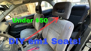 DIY em1 seats! (under $50)