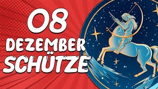 DU BEKOMMST EINEN HERZINFARKT❗️ SCHÜTZE ♐ HEUTE, 8. Dezember 2024