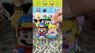 Lego Peach Ice And Lego Mario Penguin Exchange Power Suits #shorts #lego #viral #trending